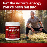 Nutrigardens Vita Spinach Red Spinach Extract with measuring spoon