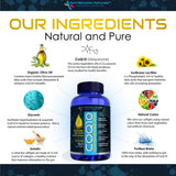 NutriGenomic Naturals CoQ10 100mg supplement packaging