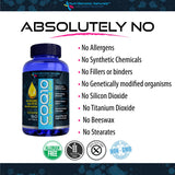 NutriGenomic Naturals CoQ10 100mg supplement with organic olive oil