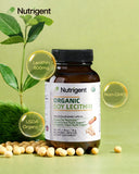 Nutrigent Organic Soy Lecithin Liquid Capsules side view