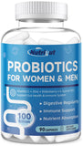 NutriGut Probiotics 100B CFUs vegetarian capsules front view