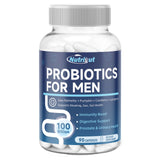 NutriGut Probiotics for Men 100 Billion CFUs front view