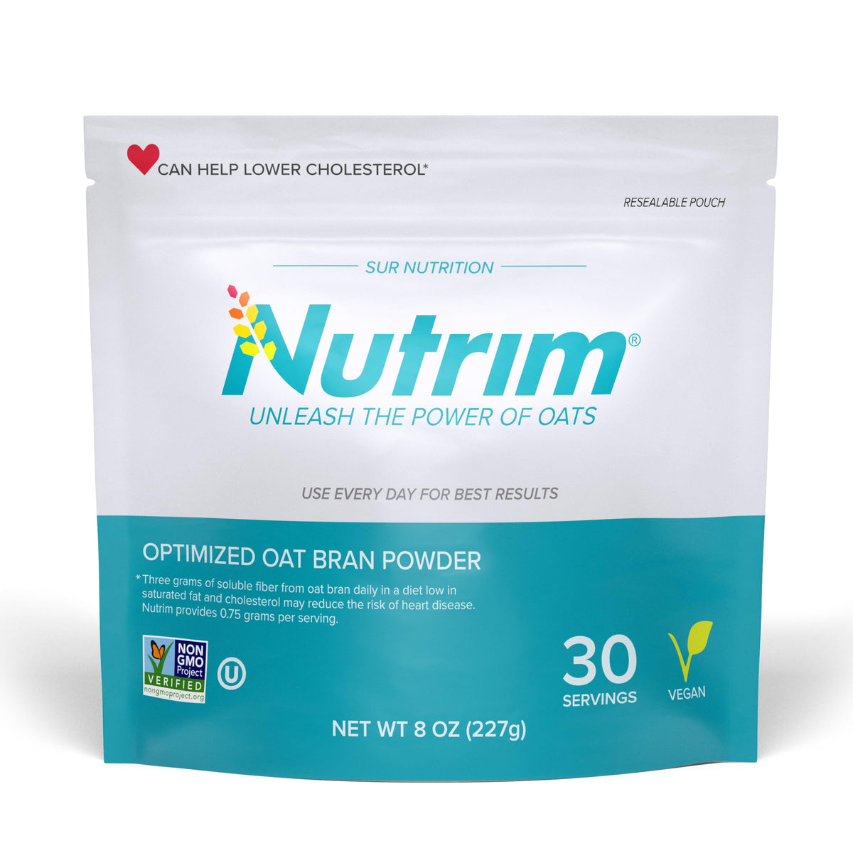 NUTRIM Oat Bran Power 225g front view