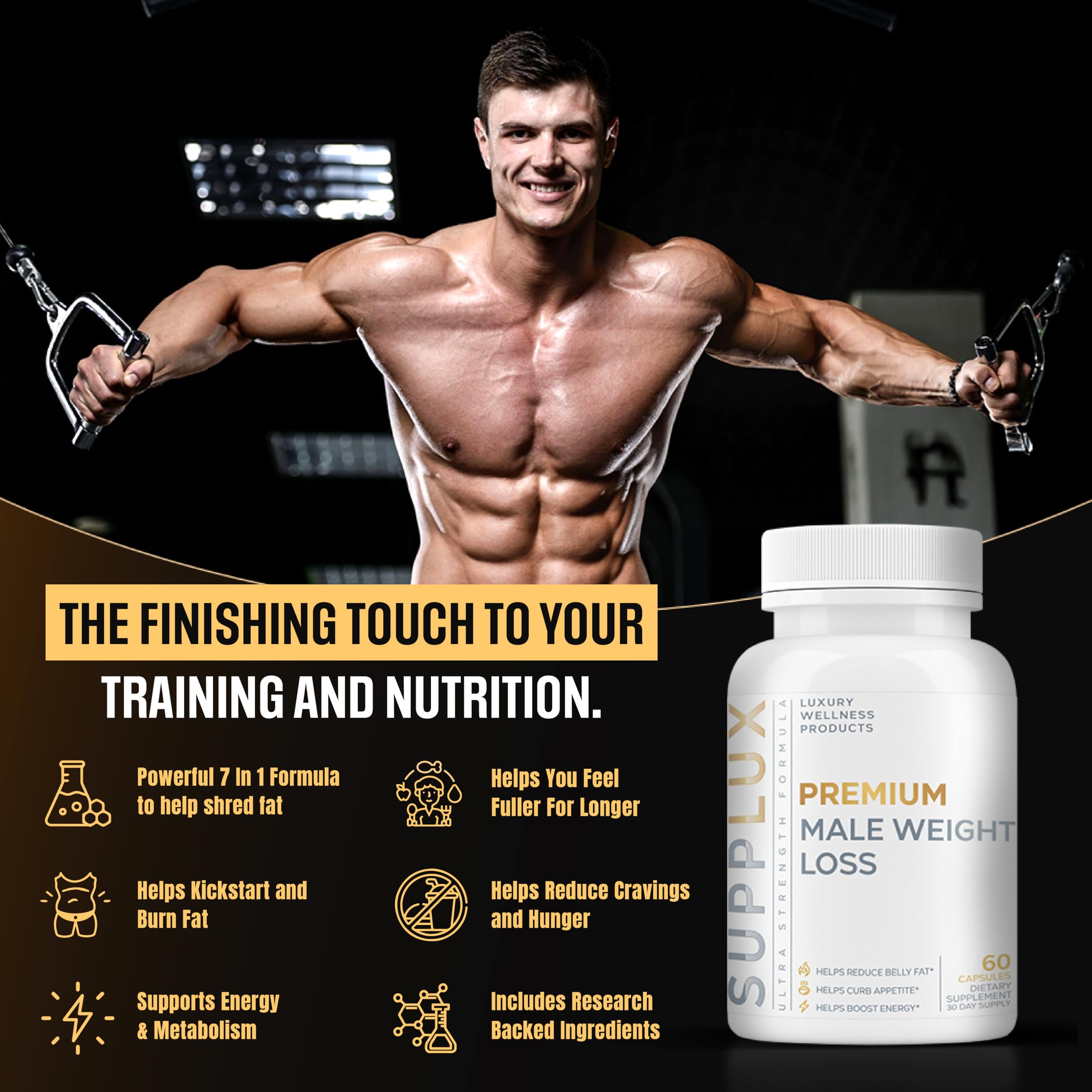 Nutrimend IQ Fat Burner Capsules side view showing capsule details