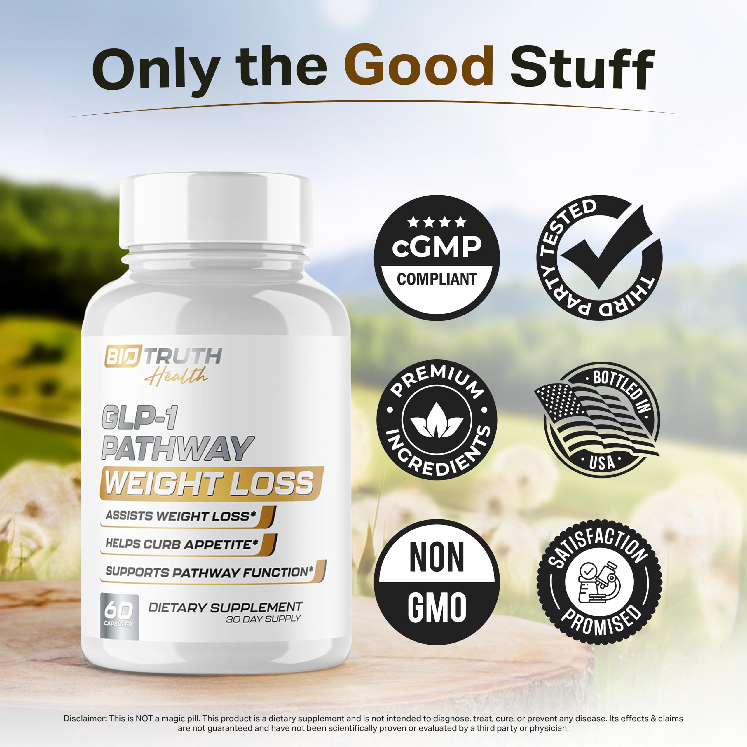 Nutrimend IQ GLP-1 Weight Loss Pro Capsules opened bottle with capsules visible
