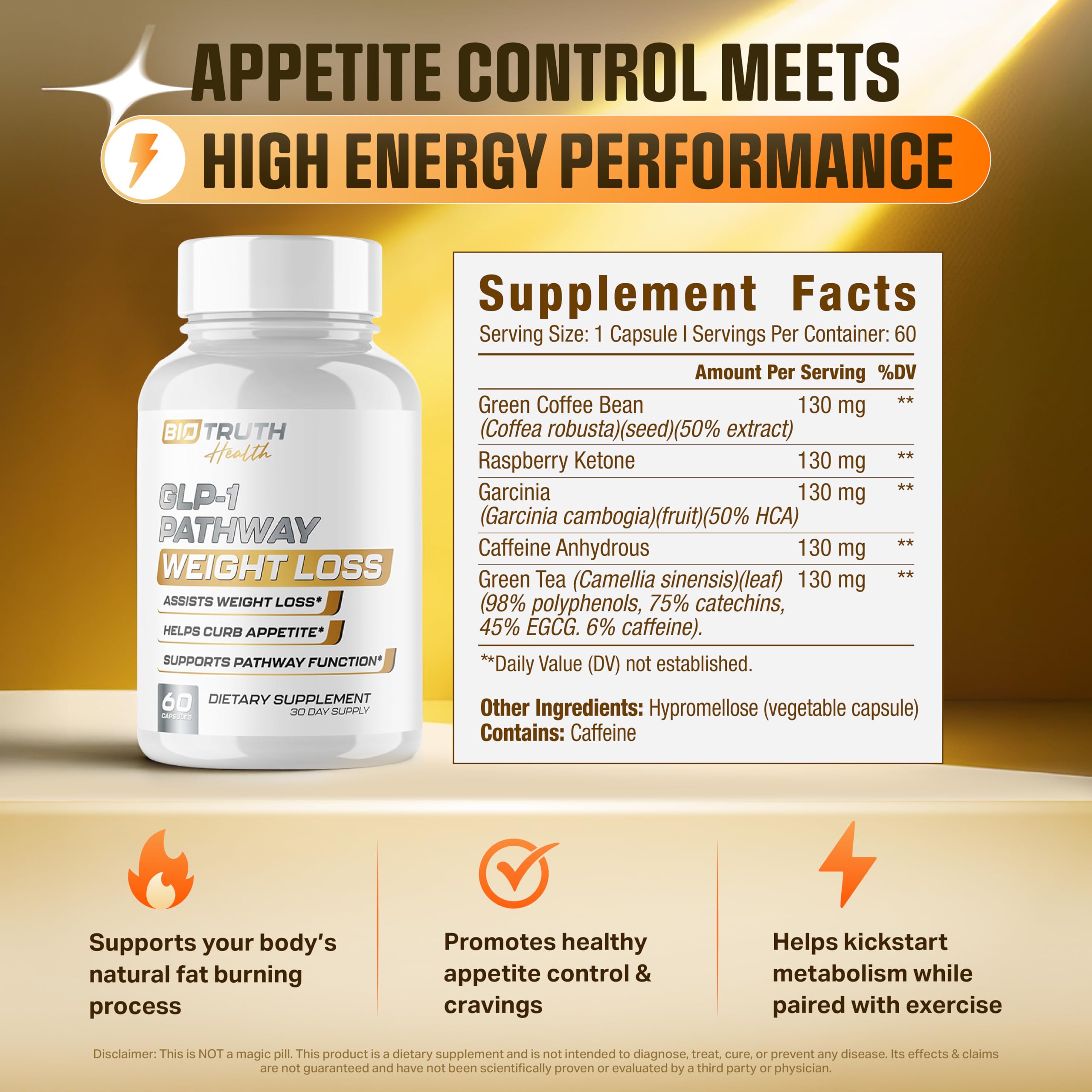 Nutrimend IQ GLP-1 Weight Loss Pro Capsules side view