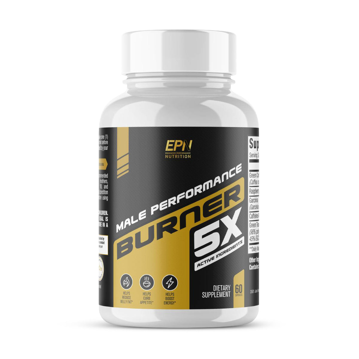Nutrimend IQ Male Performance Fat Burner 68g front view