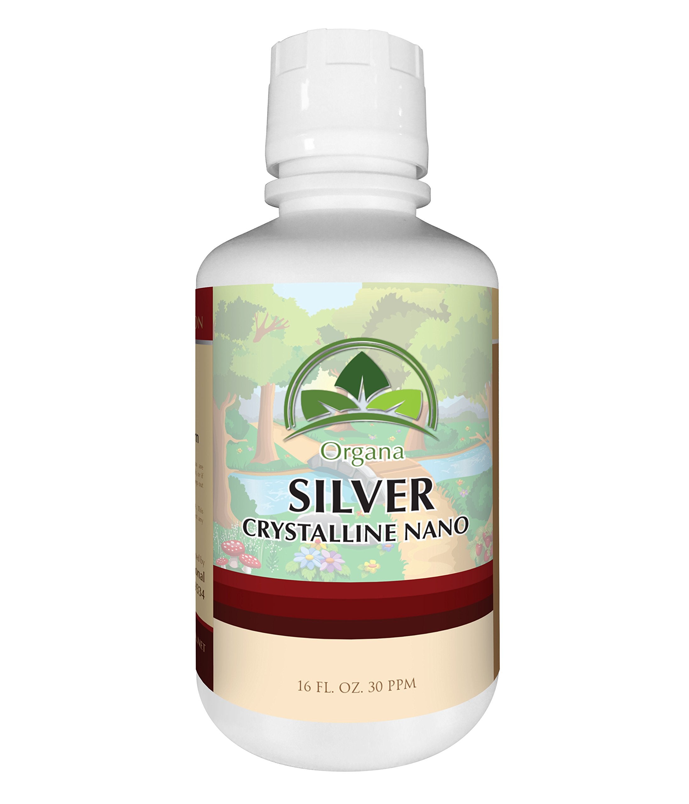 NutriNoche Colloidal Silver Liquid 30 ppm front view