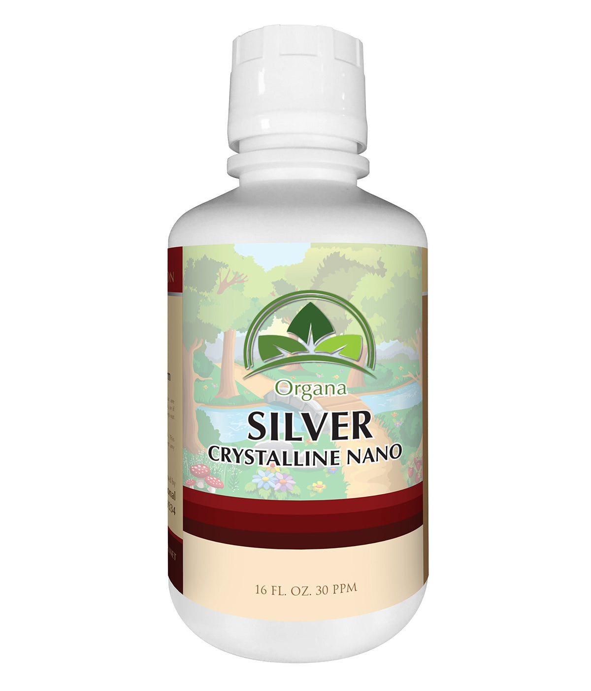 NutriNoche Colloidal Silver Liquid 30 ppm front view