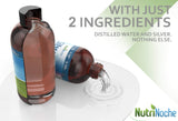 NutriNoche Colloidal Silver Liquid 99.99% Pure back view