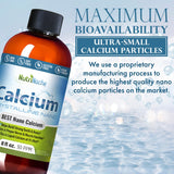 NutriNoche Liquid Calcium 227g with measuring spoon