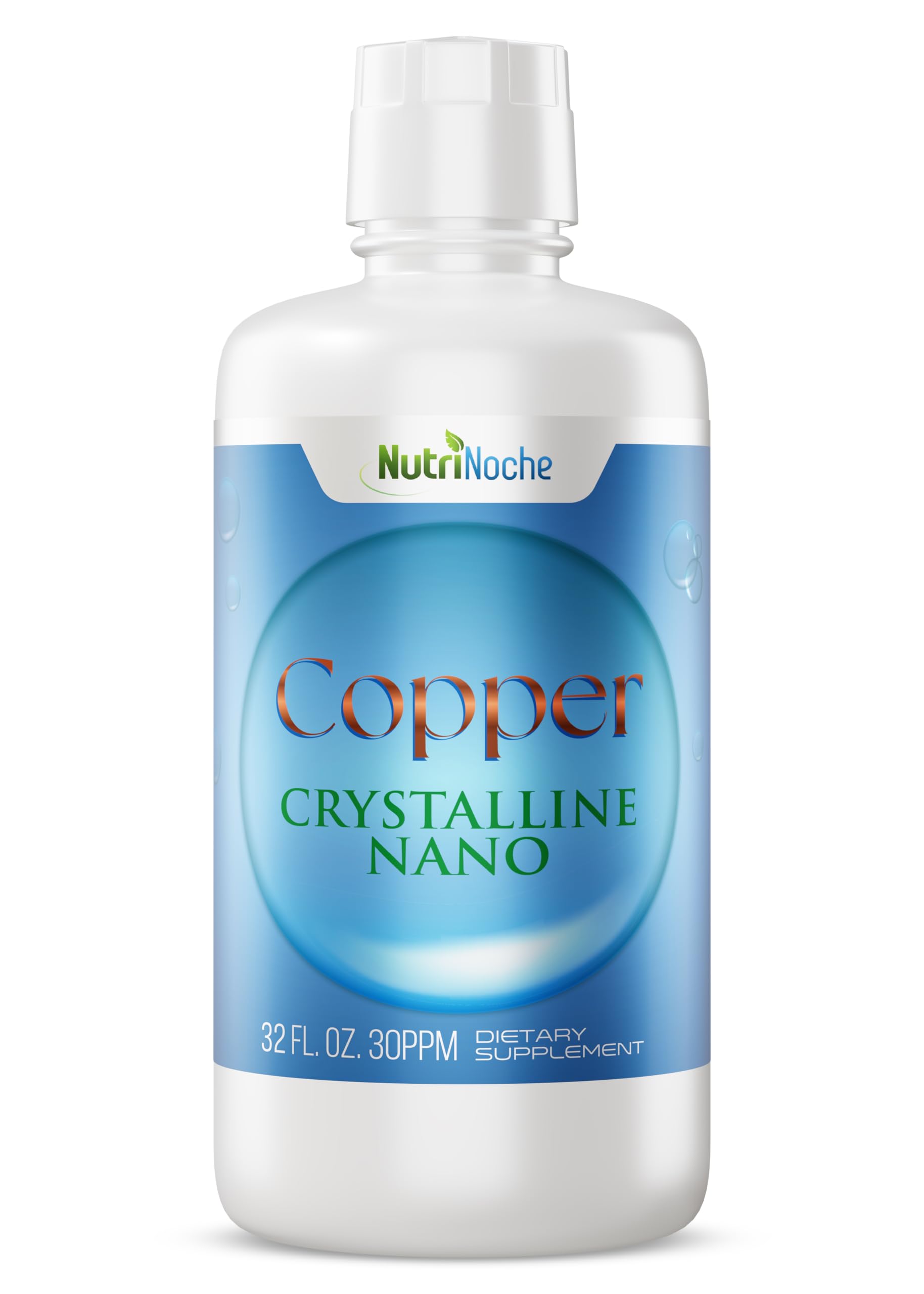 NutriNoche Liquid Colloidal Copper Supplement 1030g front view