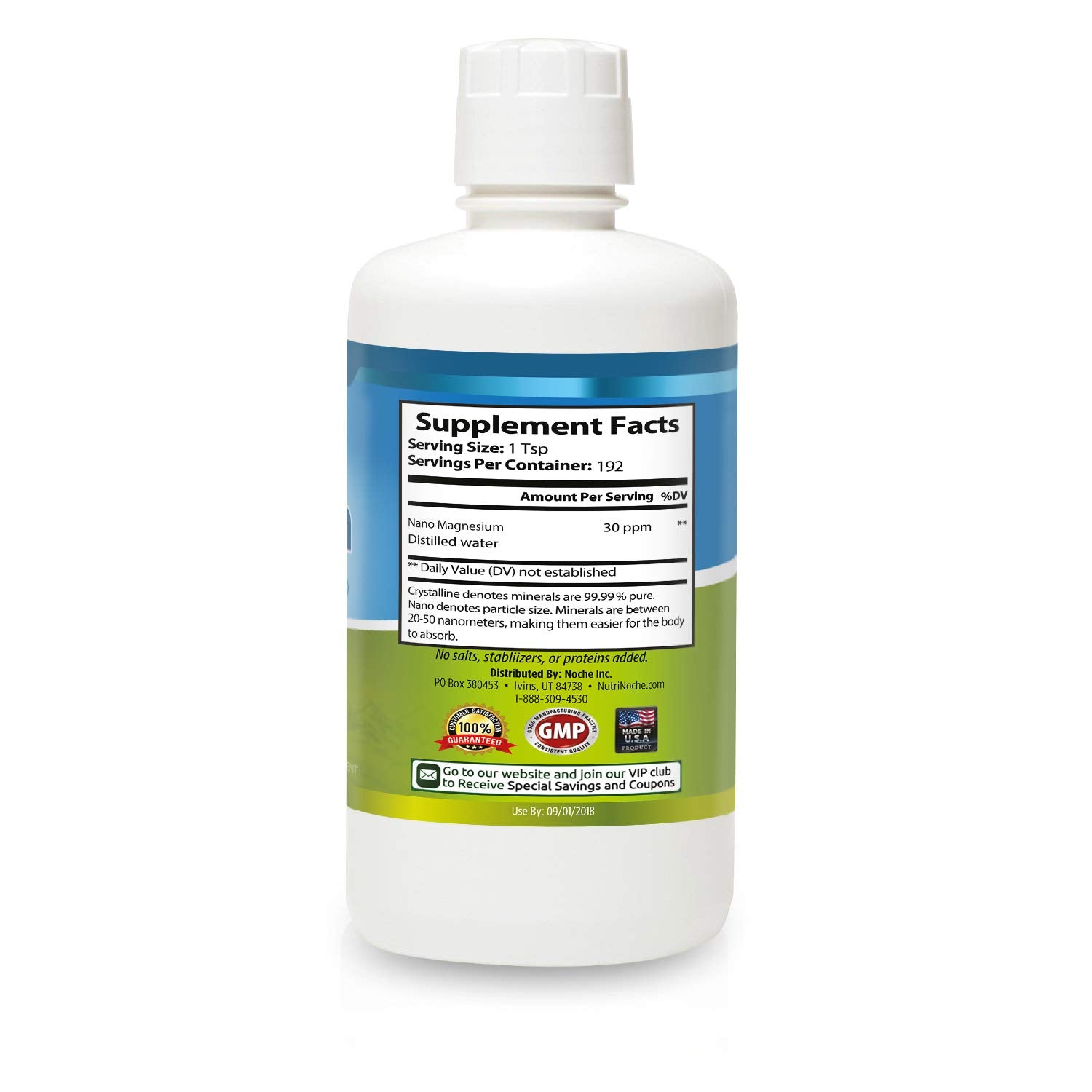 NutriNoche Liquid Magnesium 1089g with measuring cap