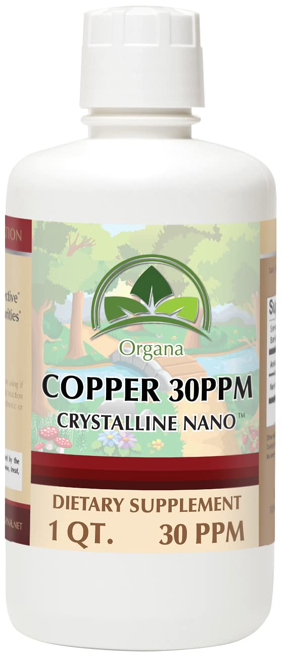 NutriNoche Organa Colloidal Copper 907g front view