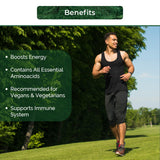 NUTRINPRO Spirulina Capsules with measuring spoon