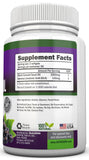 NutriONN Black Currant Oil softgels back view with ingredient list