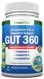 NutriONN GUT 360 Multi-Enzymes 50g front view