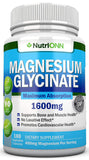 NutriONN Magnesium Glycinate 1600mg 90 Capsules front view