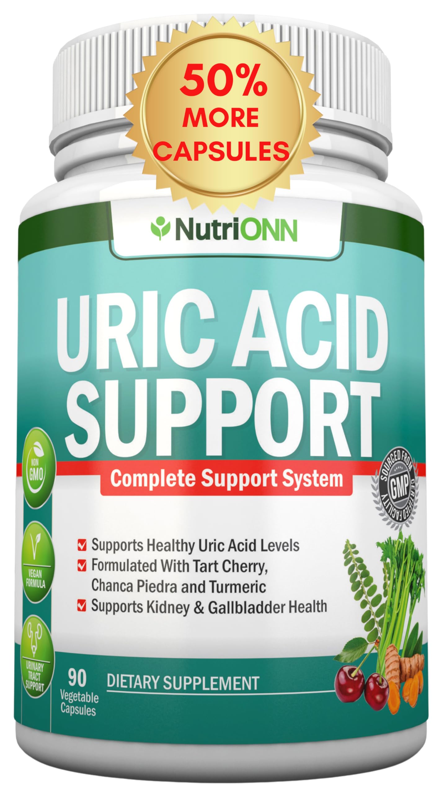 NutriONN Milk Thistle Supplement 100g front view
