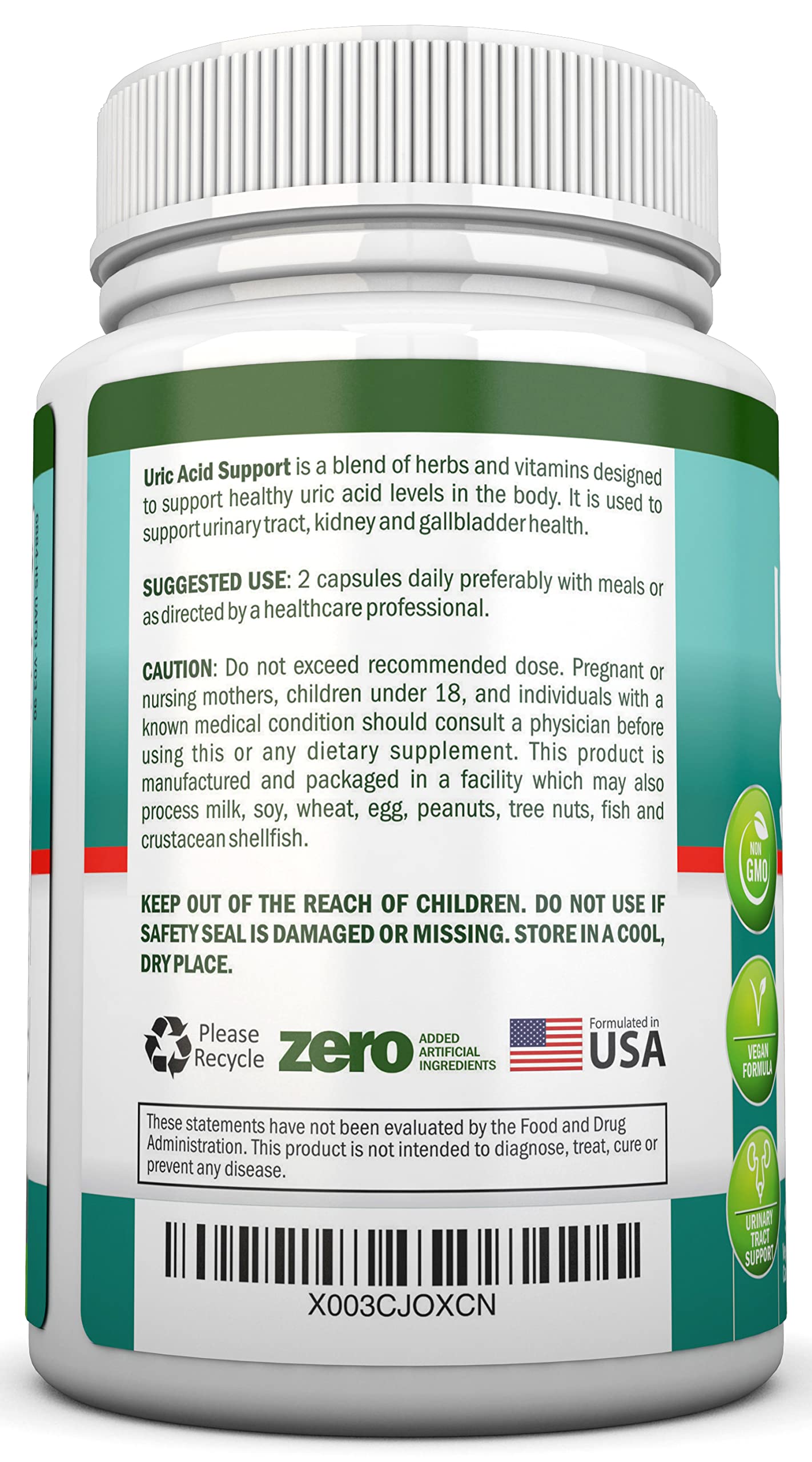 NutriONN Milk Thistle Supplement on wooden table