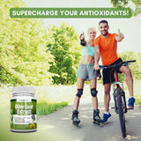 NutriONN Olive Leaf Extract capsules on a wooden table