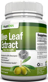 NutriONN Olive Leaf Extract displayed with olive leaves
