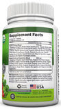 NutriONN Organic Superfood Blend side view with ingredients list
