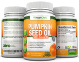 NutriONN Pumpkin Seed Oil Capsules ingredients list