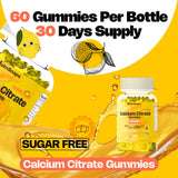 Nutrisnaps Calcium Citrate Gummies in a hand