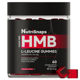 Nutrisnaps HMB and L-Leucine Gummies front view