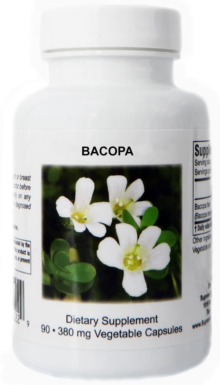 Nutrition Bacopa Monnieri 68g front view