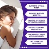 Nutrition Breakthroughs Sleep Minerals II softgel in hand