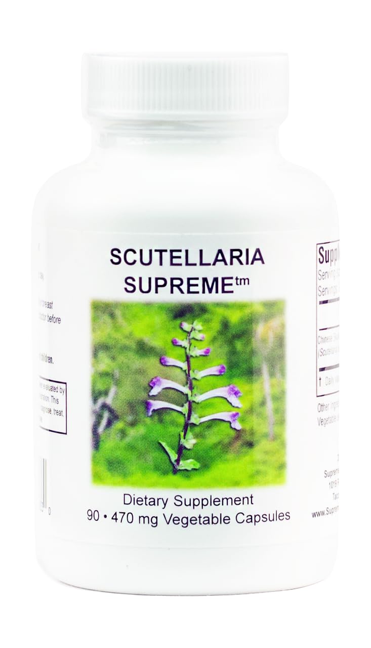 Nutrition Chinese Skullcap Capsules front view