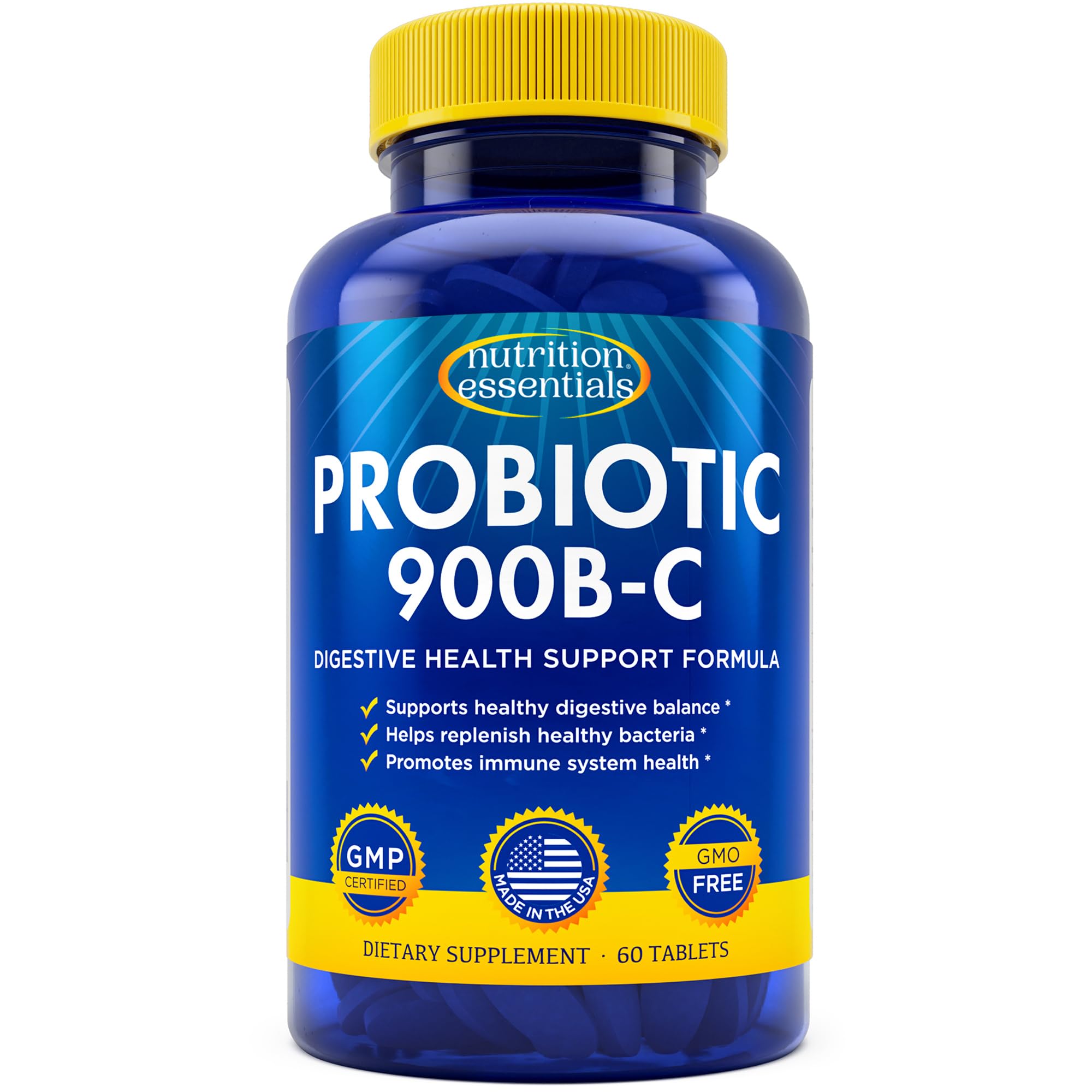 Nutrition Essentials Lactase Probiotic Supplement front view