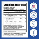 Nutrition Essentials Lactase Probiotic Supplement side view
