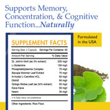 Nutrition Essentials St. John's Wort 200mg supplement side view