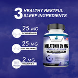 Nutrition facts of Melatonin 25mg Chewable Tablets