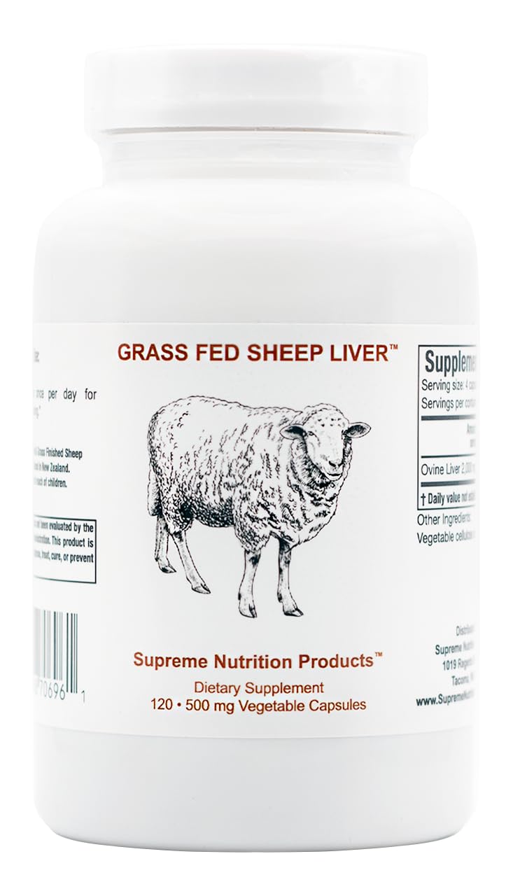 Nutrition Grass Fed Sheep Liver 113g front view