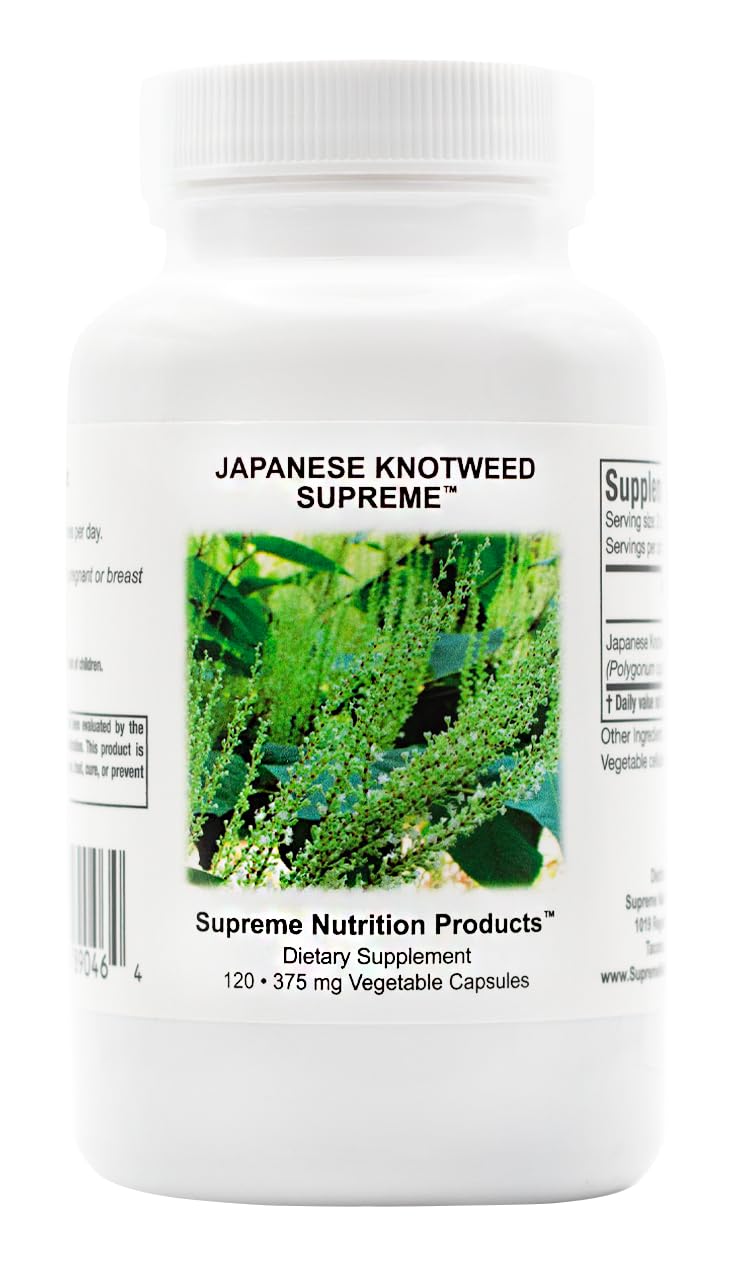 Nutrition Japanese Knotweed 100% Pure 91g capsule bottle front view