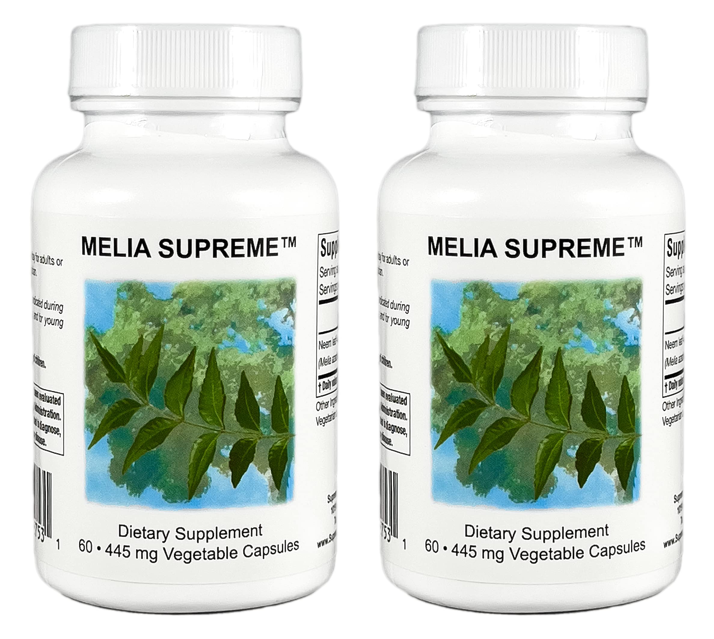 Nutrition Neem Leaf Capsules front view with packaging