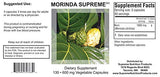 Nutrition Noni Capsules side view showing capsule details