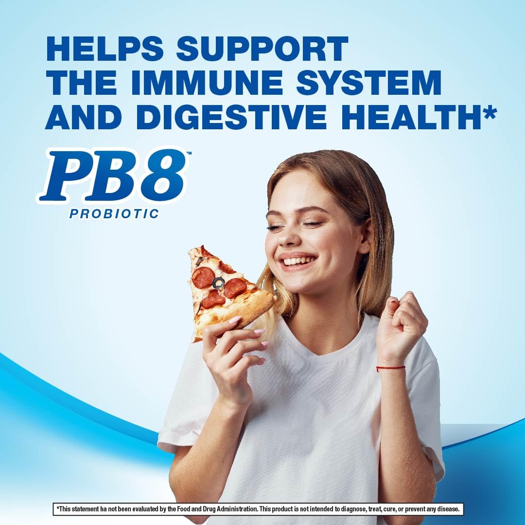 Nutrition Now PB 8 Probiotic capsule in hand