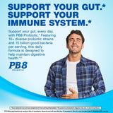 Nutrition Now PB 8 Probiotic capsule on a table