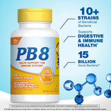 Nutrition Now PB 8 Probiotic capsules close-up