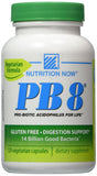 Nutrition Now PB-8 Probiotic Capsules front view with packaging