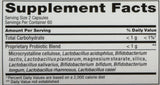 Nutrition Now PB-8 Probiotic Capsules side view showing capsule details