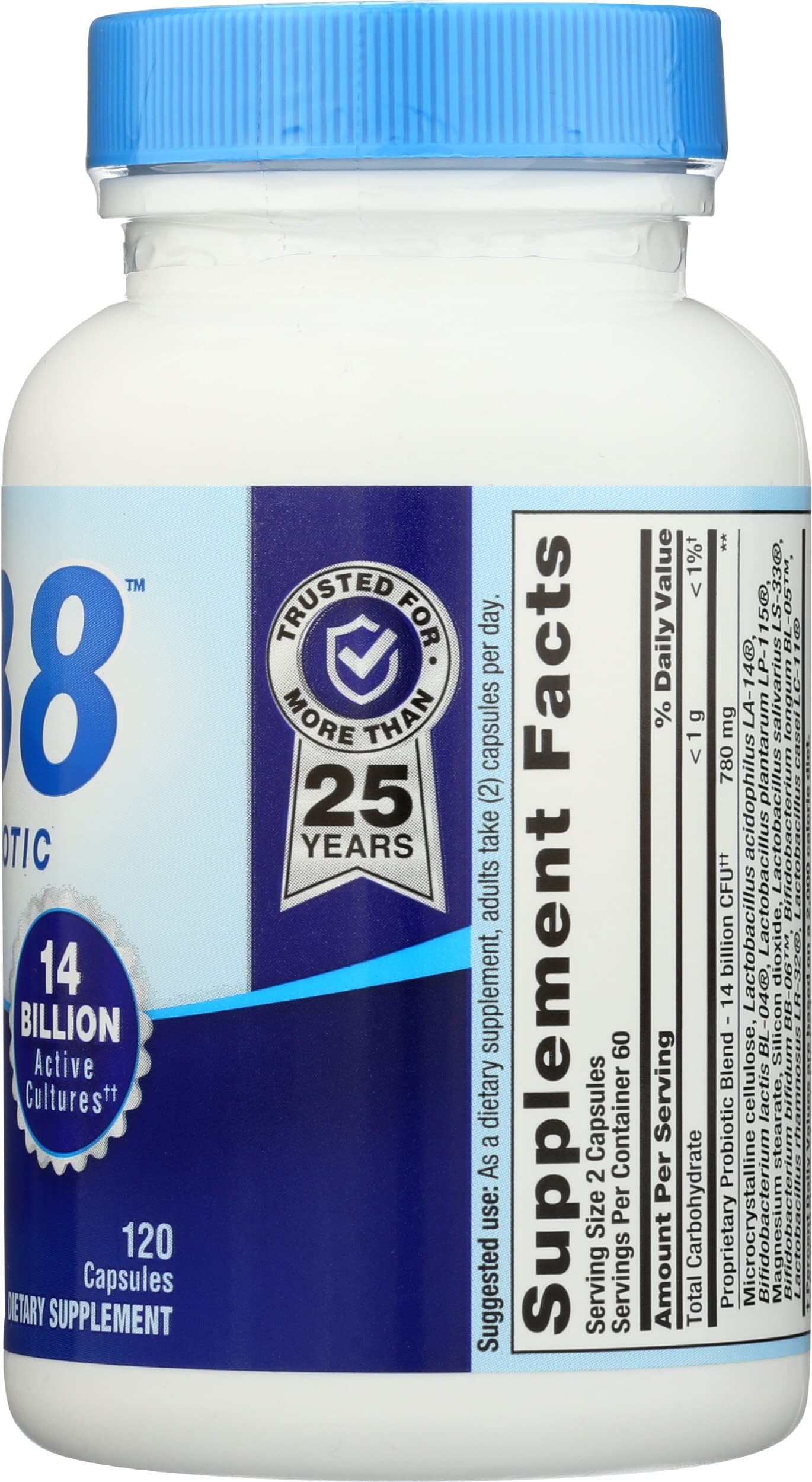 Nutrition Now PB 8 Probiotic capsules with natural ingredients