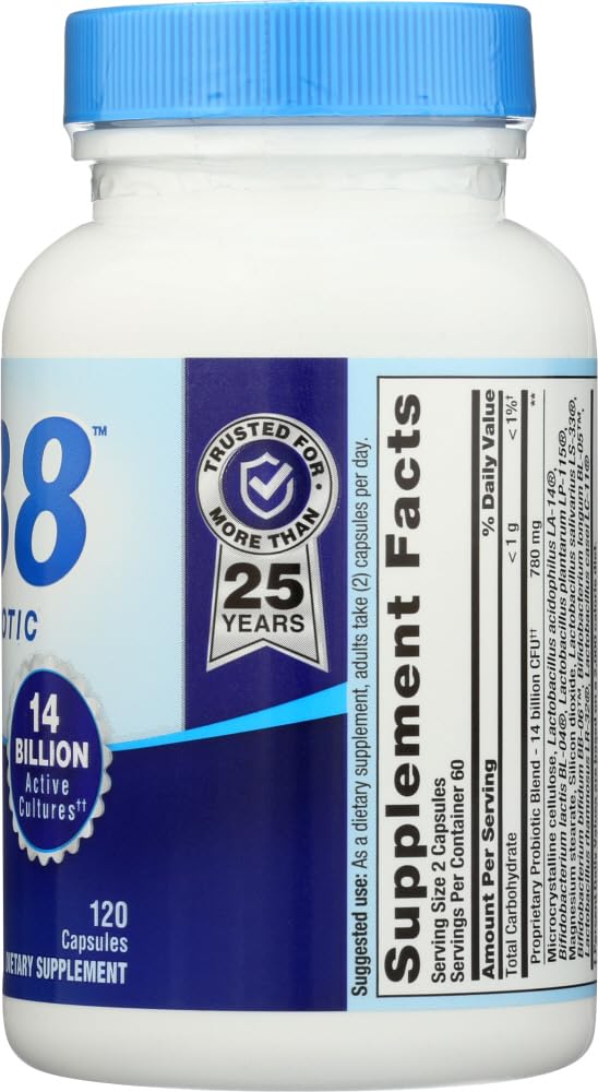 Nutrition Now PB8 Pro-biotic Acidophilus back view of packaging