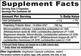 Nutrition Now PB8 Probiotic capsules on a wooden table