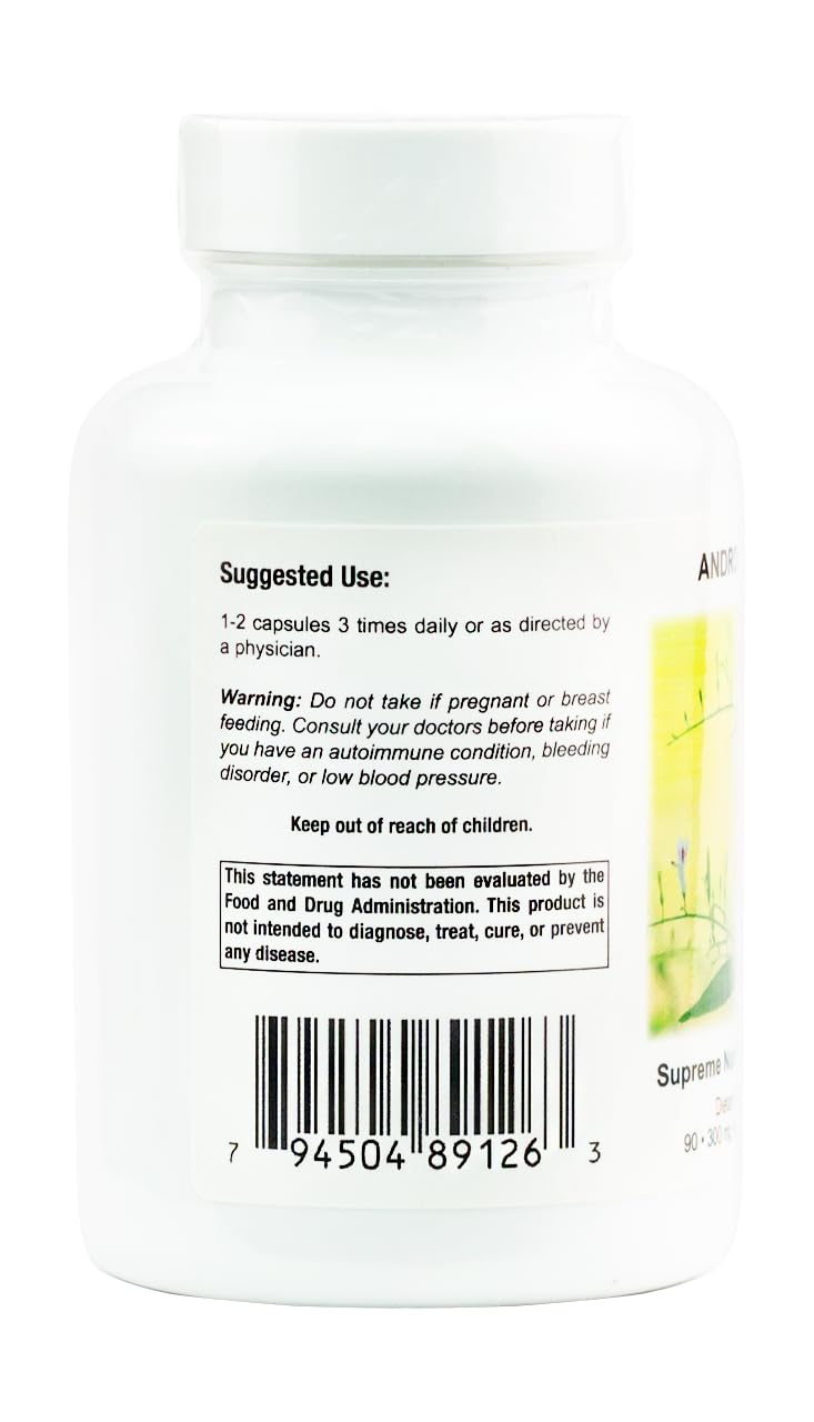 Nutrition Products Andrographis Paniculata Capsules packaging